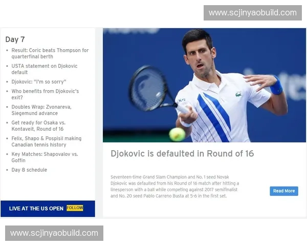 德约科维奇最新精彩赛事赛程表一览助您全面掌握网球比赛动态